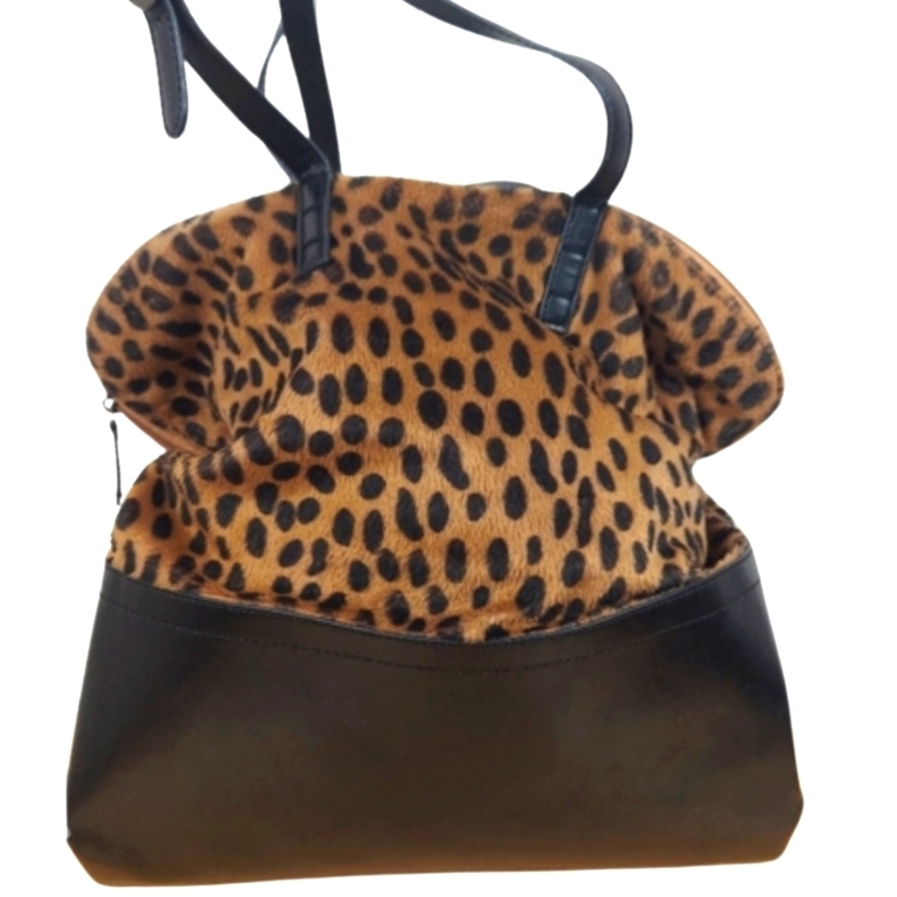 Chico's Cross Body Animal Print Purse.
